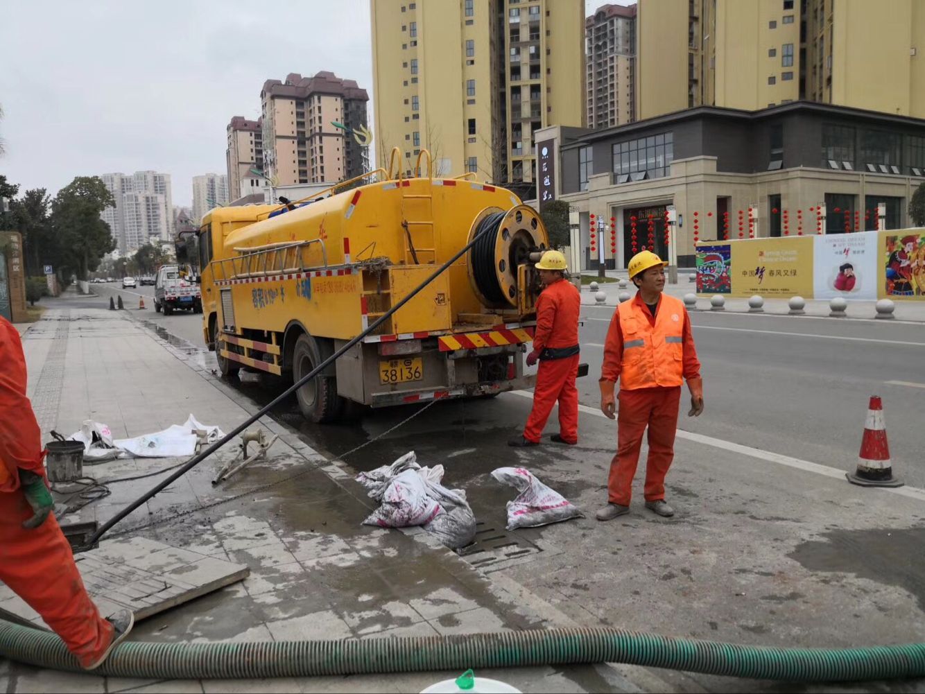 高要排污管道清淤-管道清洗